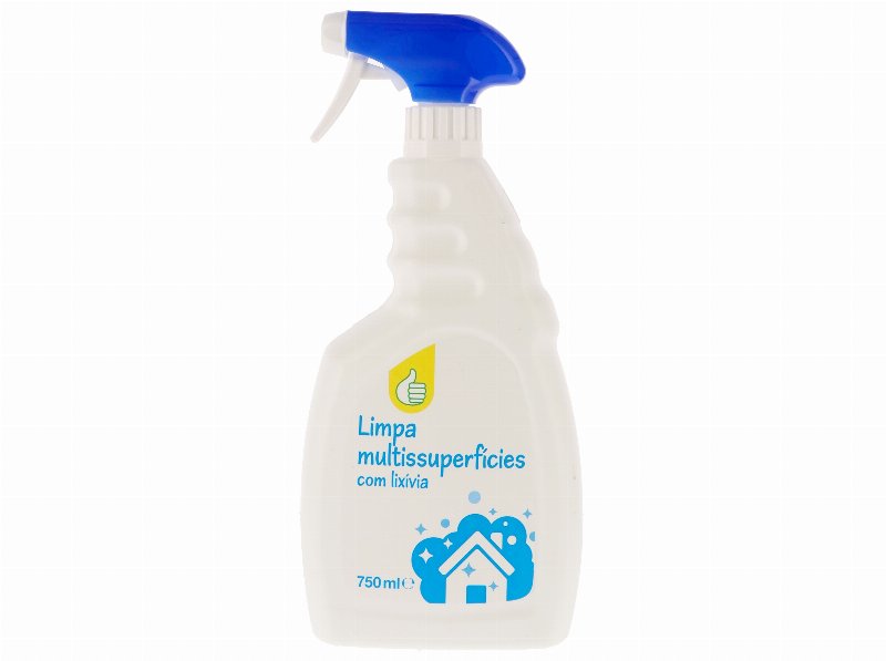 Limpa Multissuperfícies Polegar Spray Com Lixívia 750 ml