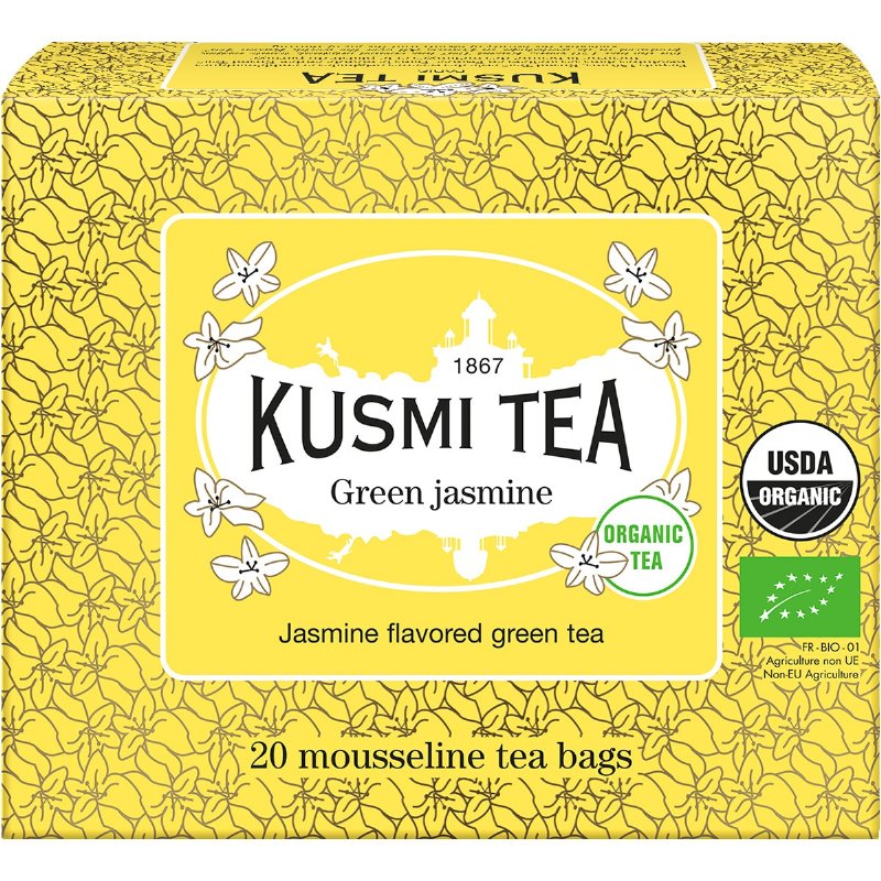 Chá Verde Com Sabor A Jasmim 20 Saquetas 44 g