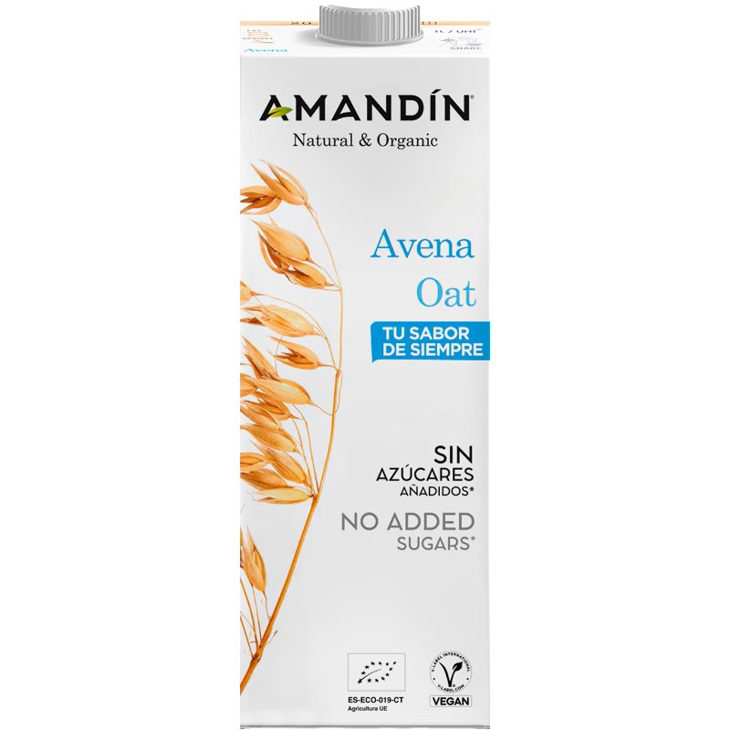 Bebida De Aveia Sem Açúcares Adicionados Ecológica 1 l