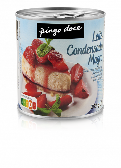 Leite Condensado Magro Pingo Doce 0.397Kg