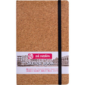 Caderno Para Desenho Com Capa De Cortiça Talens