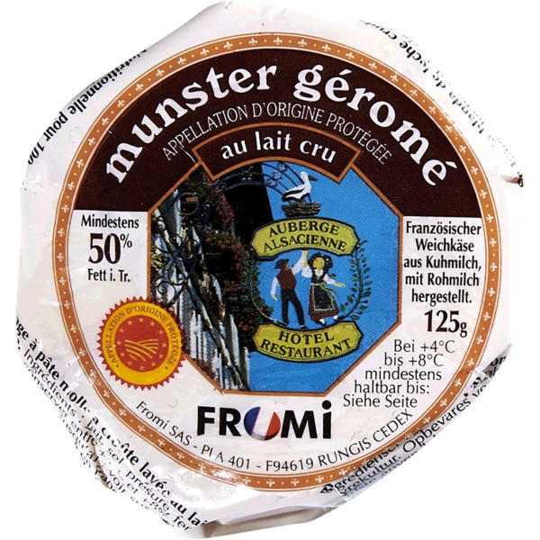 Queijo Petit Munster Gerome De Leite De Vaca Cru 125 g