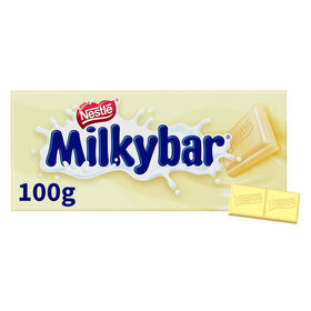 Tablete De Chocolate Branco Milkybar Nestlé 100 gr