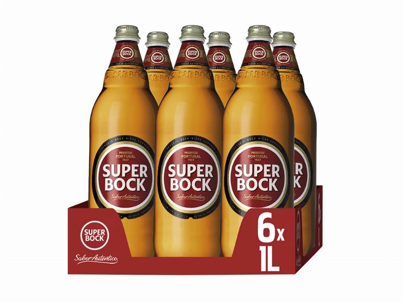Cerveja Super Bock 6X1 l