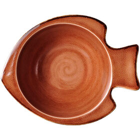 Taça Peixe 29Cm Laranja Kasa