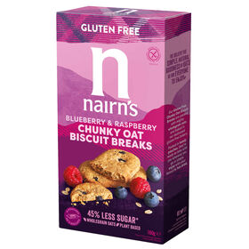 Bolachas De Aveia E Frutos Vermelhos Sem Glúten Nairns 160 gr