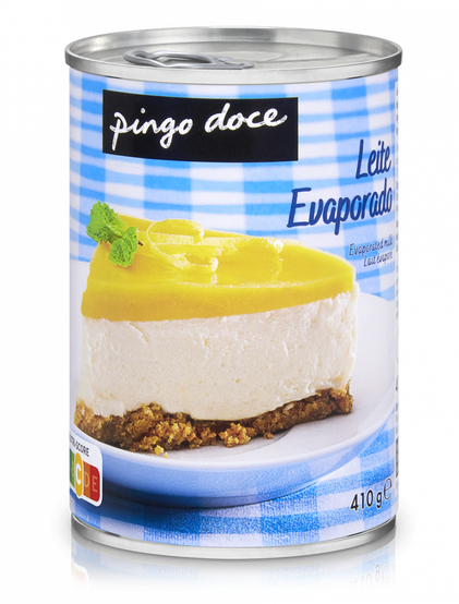 Leite Evaporado Pingo Doce 0.41Kg