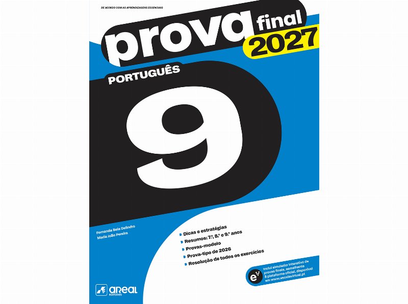 Livro Preparar A Prova Final 2027 Português 9º Ano