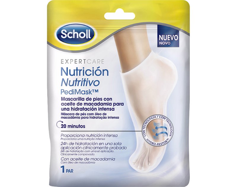 Máscara Scholl Hidratante Pés