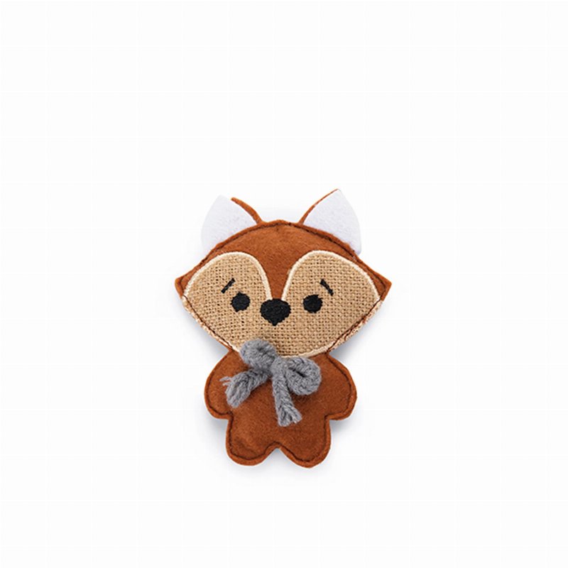 Beeztees Brinquedo Para Gato Raposa Frey Com Catnip Castanha