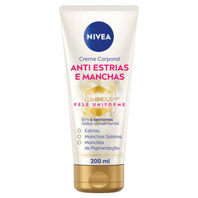 Creme Corpo Luminous 630 Anti Manchas E Estrias Nivea 200 ml