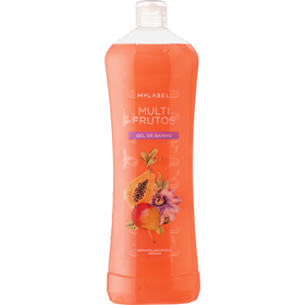 Gel De Banho Multifrutos Mylabel 1 Lt