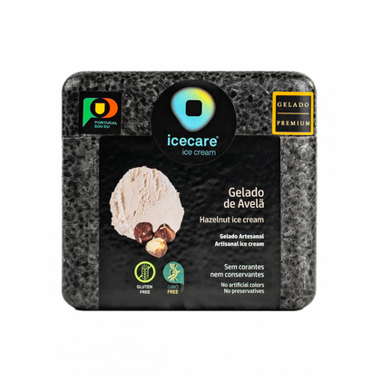 Gelado De Avelã Icecare 0.5L