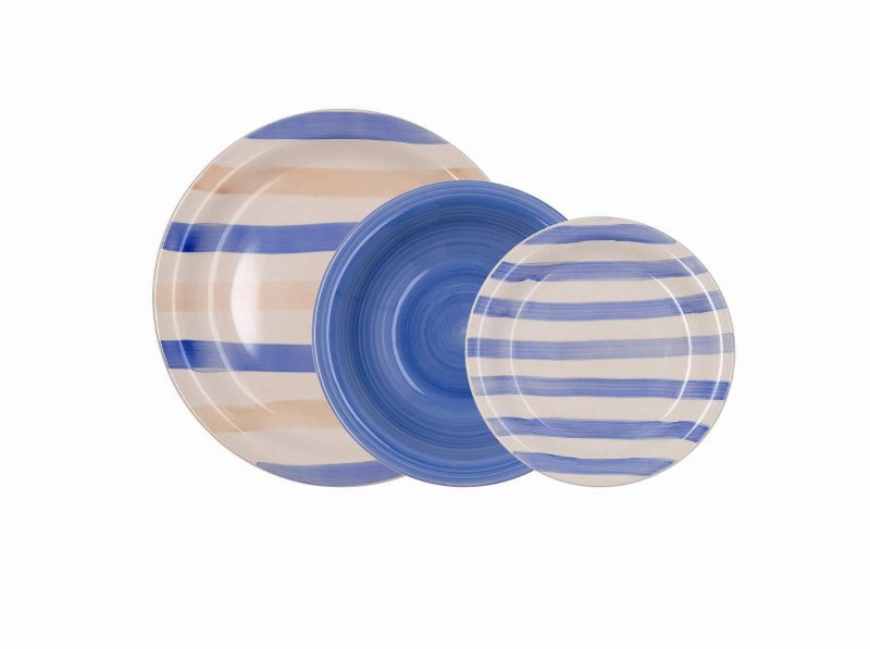 Serviço De Mesa Quid Azul 18 Peças