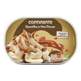 Gelado Baunilha E Noz Pecan Continente 950 ml