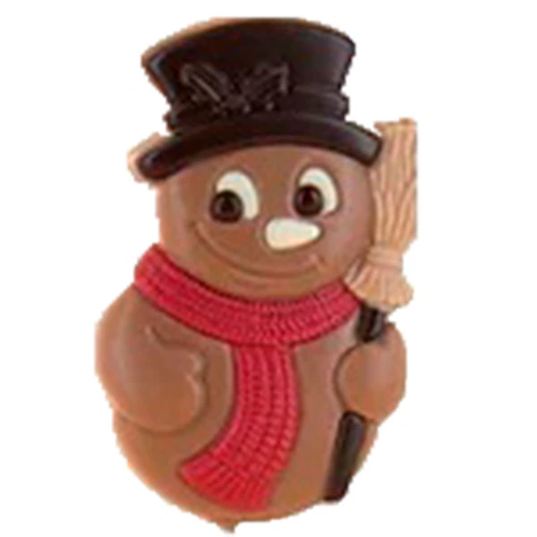 Chupa De Chocolate Boneco De Neve 25 g