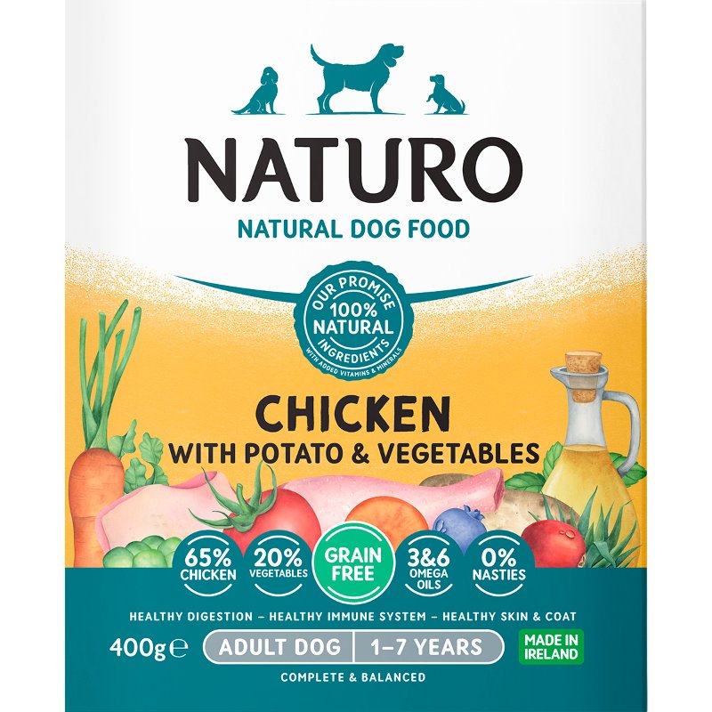 Alimento Húmido Para Cão Glúten Free Galinha 400 g