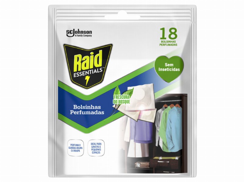 Bolsinhas Perfumadas Raid Bosque 18Un