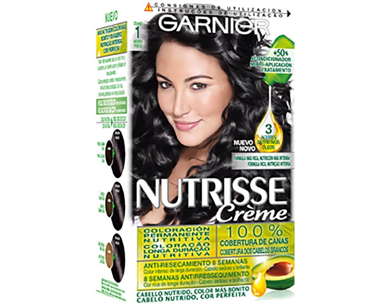 Coloração Nutrisse Longa Duração Nº 10 Preto Reglisse