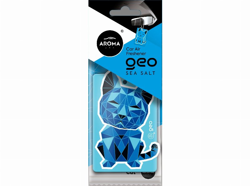 Ambientador Auto Aroma Car Geo Cat Blue 30D