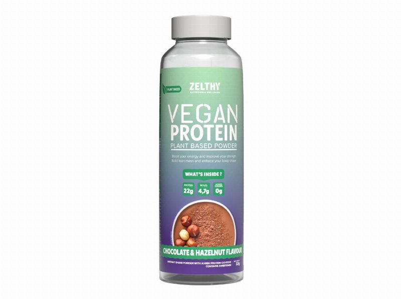 Proteina Vegetal Zelthy Chocolate E Avelã 32 g