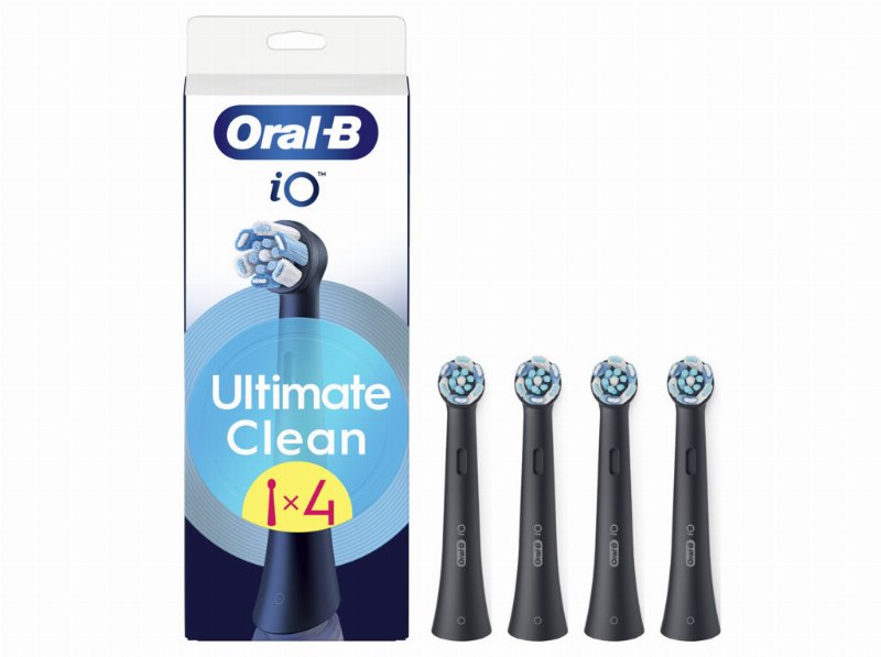 Recarga Escova Eléct. Oral-B Preta Io Ultimate Clean