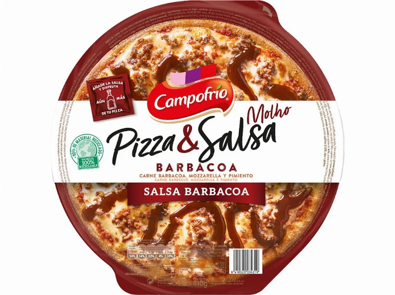 Pizza Fresca De Barbecue Campofrio 410 g