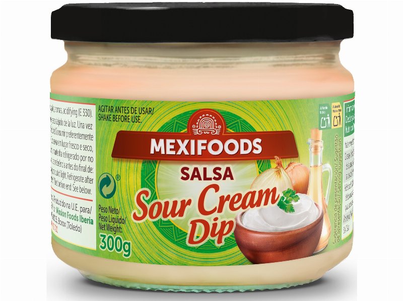 Molho Sour Cream Mexifoods Dip 300 g