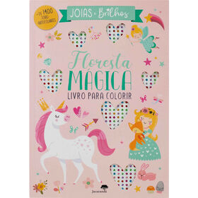 Floresta Mágica - Livro Para Colorir