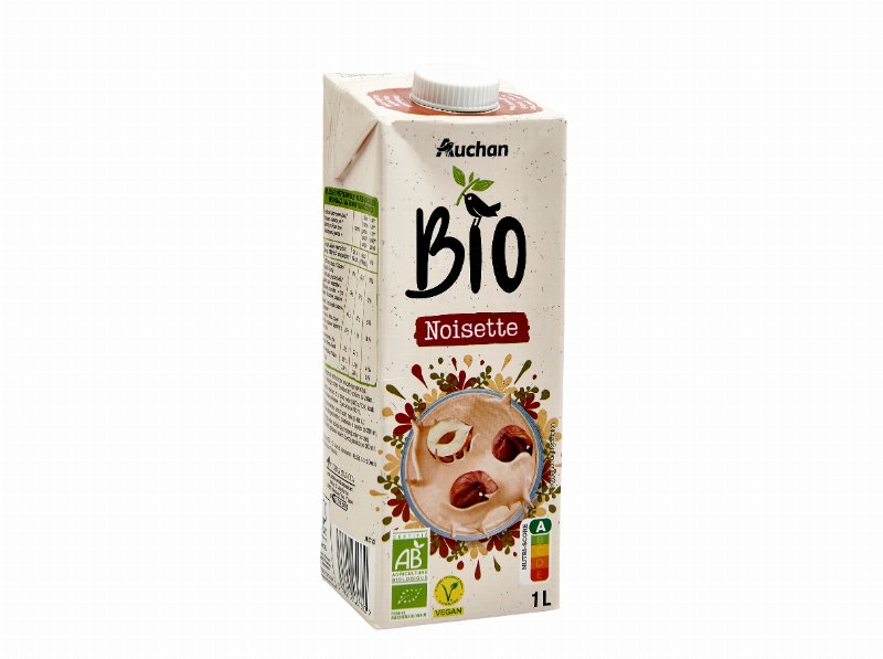 Bebida Auchan Avelã Bio 1 l