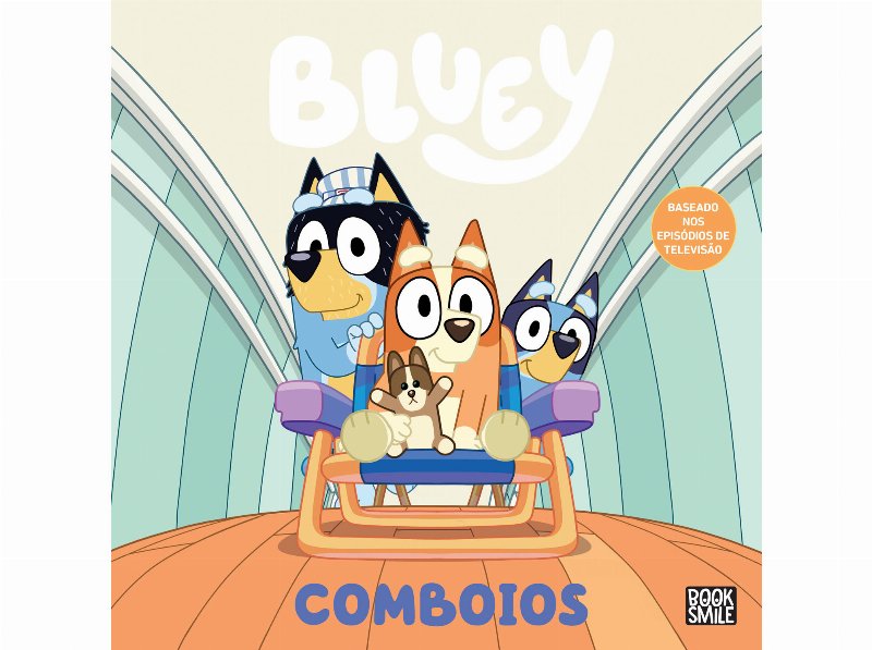 Livro Bluey: Comboios