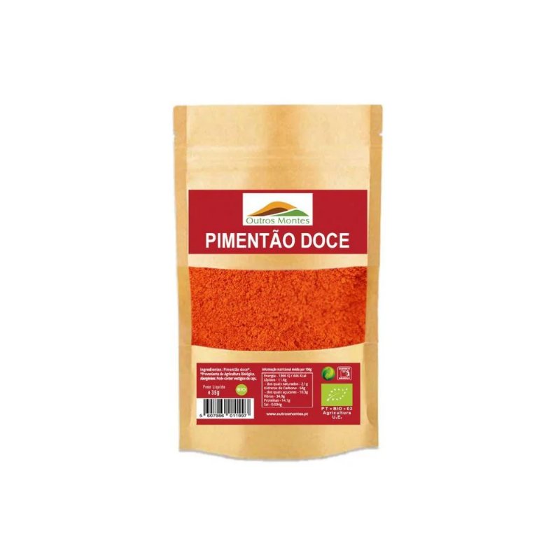 Pimentão Doce Em Pó Bio Outros Montes 30 g