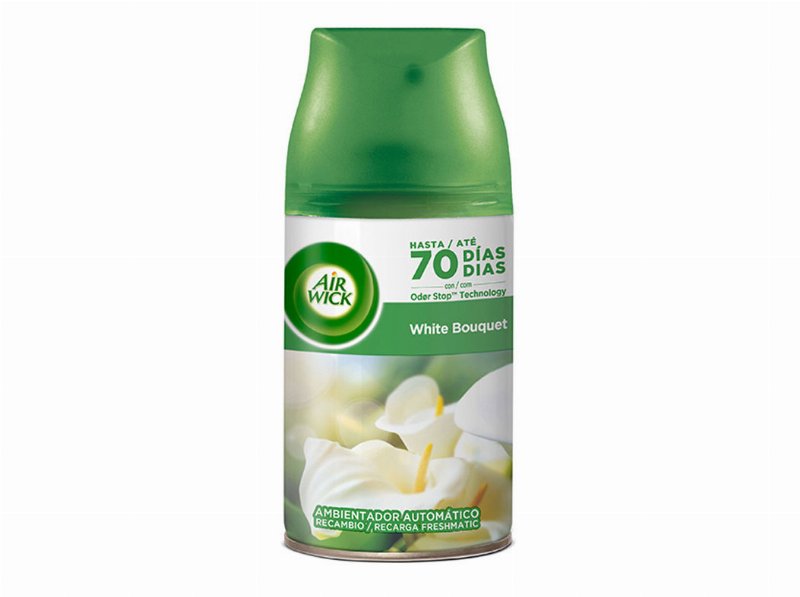 Ambientador Air Wick Freshmatic Recarga Oásis White Bouquet 250 ml