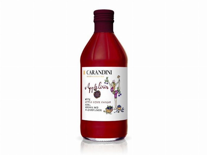 Vinagre De Sidra Carandini Maçã E Açaí 500 ml