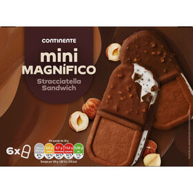 Gelado Mini Sandwich Continente 510 ml (6 Un)