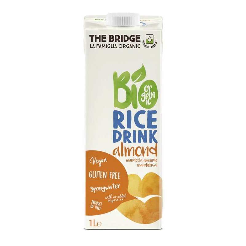 Bebida De Arroz Com Amêndoa The Bridge Bio 1Lit