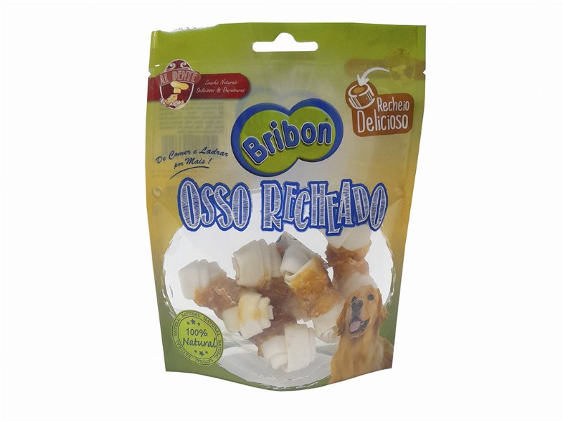 Osso Recheado Bribon Al Dente Xs 5 Unidades