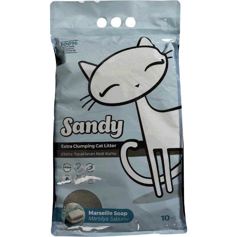 Areia Para Gato Aglomerante Sabão 10 kg