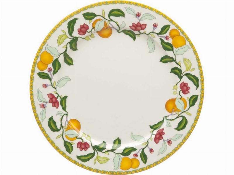 Prato De Doce Algarve Vista Alegre Decorado Porcelana Ø19Cm