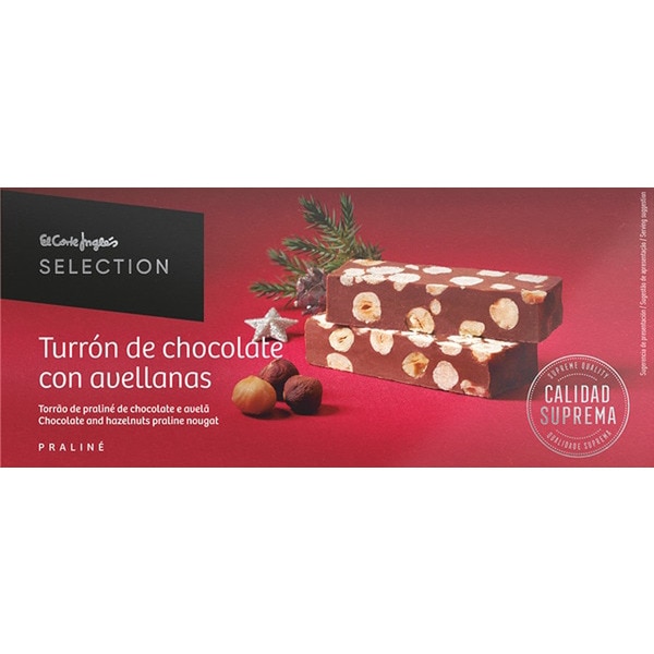Torrão De Praliné De Chocolate E Avelã