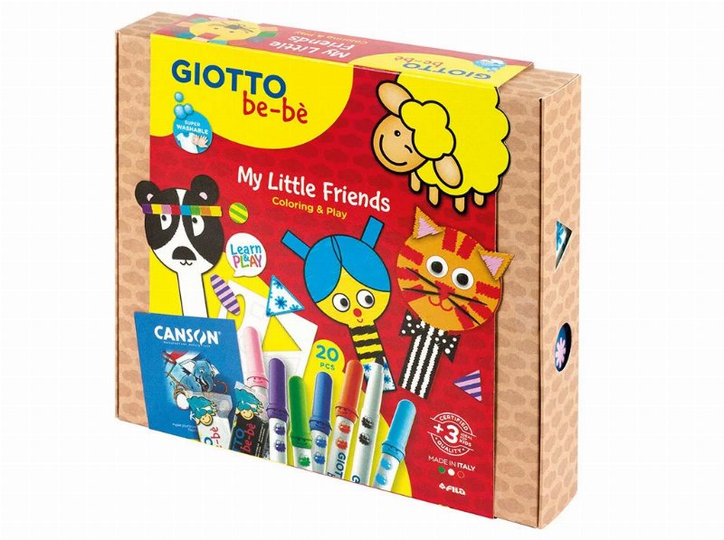 Conjunto Criativo Giotto Be-Bé My Little Friends