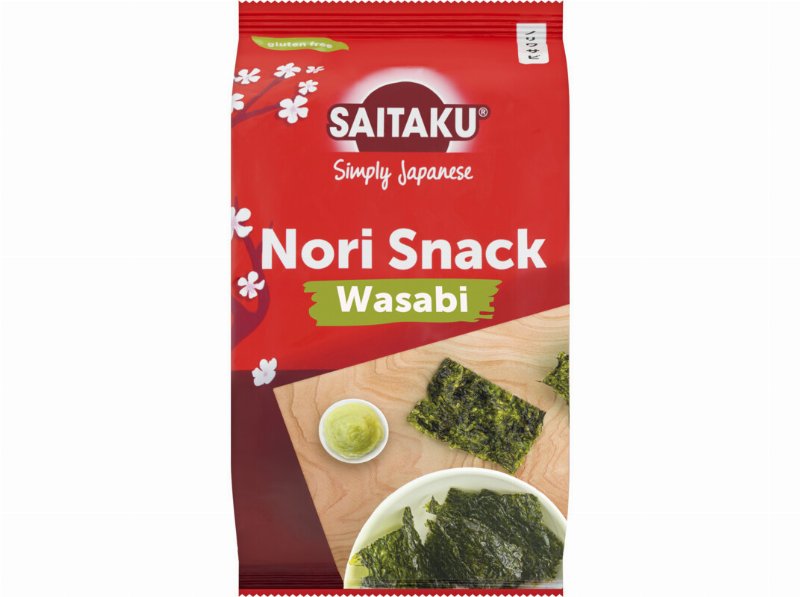 Snack Saitaku Nori Wasabi 10 g