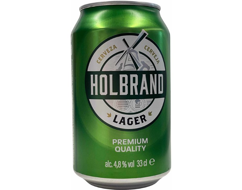 Cerveja Holbrand Lager 0.33 l