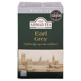 Chá Earl Grey Saquetas Ahmad 20 Un