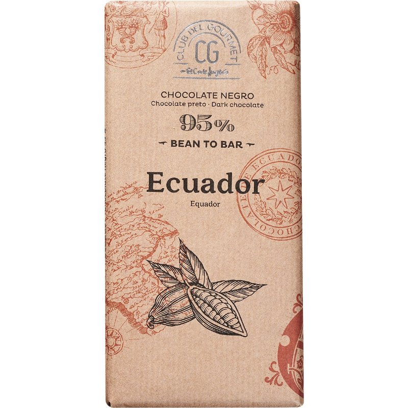 Chocolate Preto 95% Equador 100 g