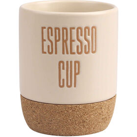 Copo Café Cortiça 100 ml Bege Kasa