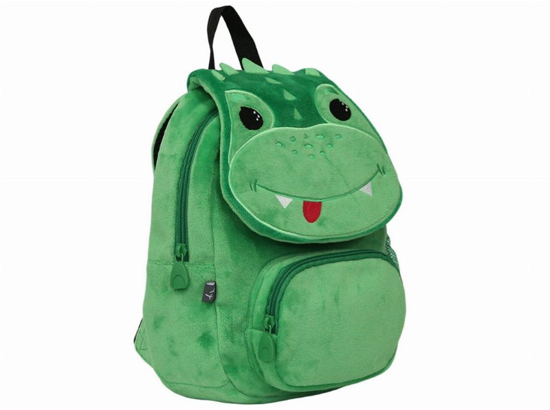 Mini Mochila Auchan Plush Dino 27X8.5X22Cm