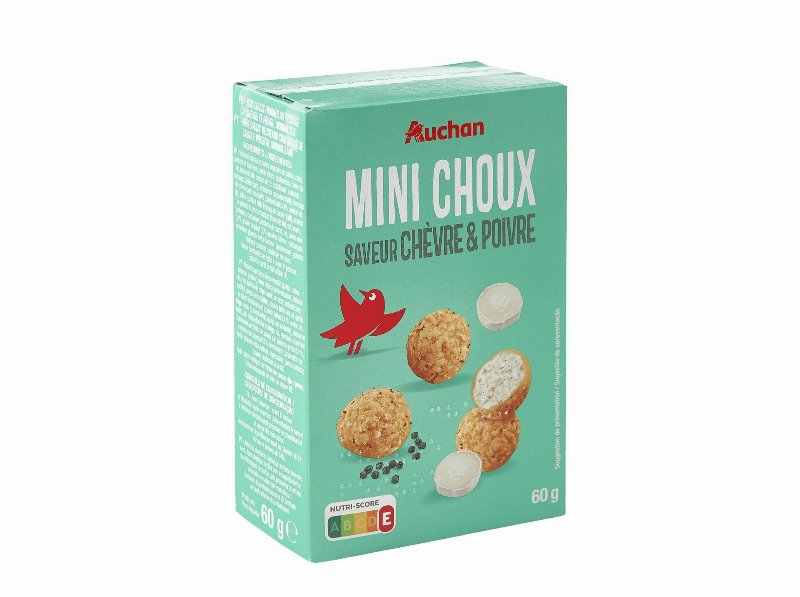 Aperitivo Auchan Queijo Cabra E Pimenta 60 g