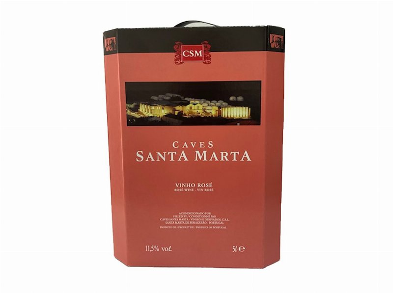 Vinho Rosé Santa Marta Bag In Box 5 l