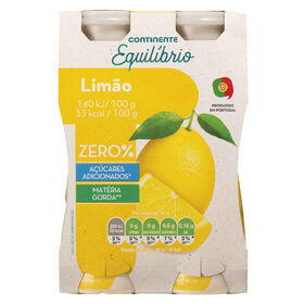Iogurte Líquido Magro Limão Continente Equilíbrio 640 gr (4 Un)